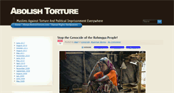 Desktop Screenshot of abolishtorture.com